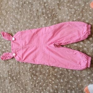 The Beaufort Bonnet Company - Pink Overalls | 2T